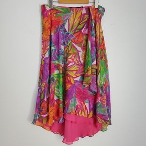 Ralph Lauren Multi Colour Skirt Size 6